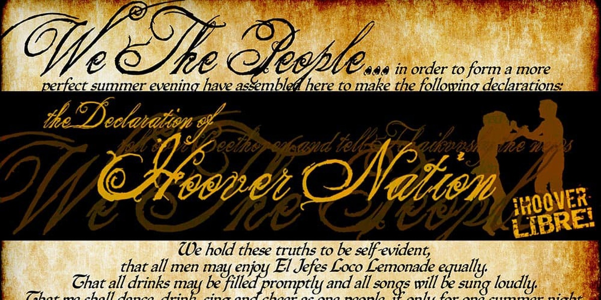 Hoover Hootenanny IV - The Declaration Of Hoover Nation 2