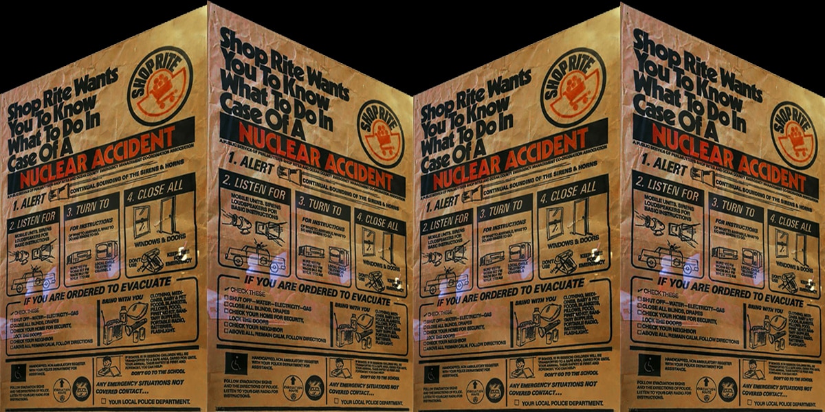 Shop Rite Wants You To Know What To Do In Case Of A Nuclear Accident 1