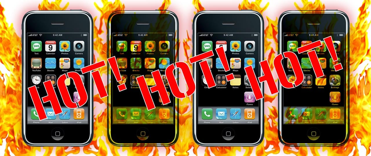 Hot stuff that iPhone ... 3